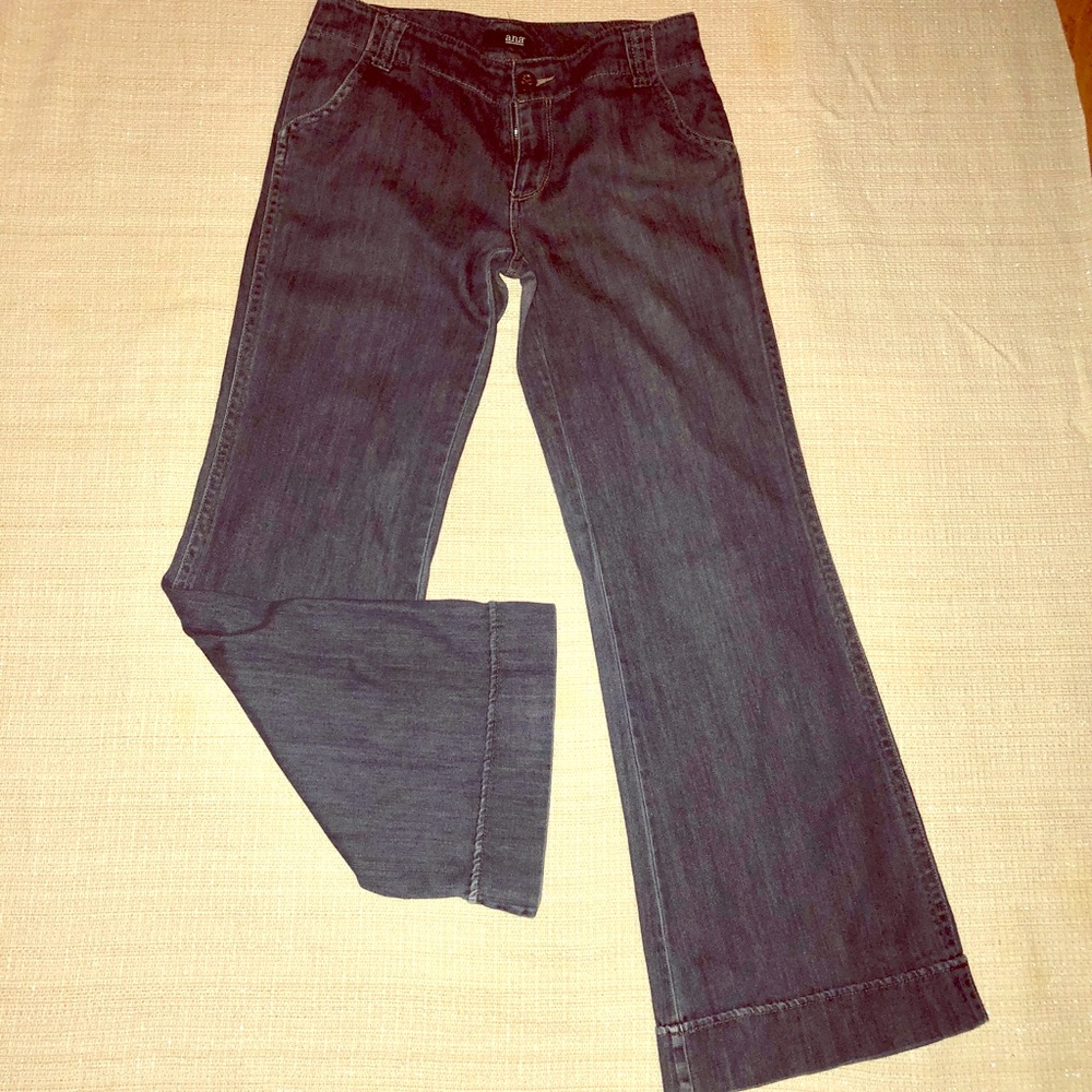 A.N.A. (a new approach)  8 flare blue jeans